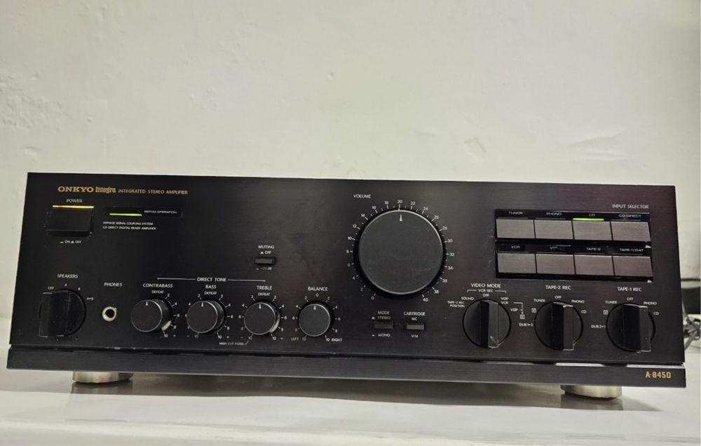 Stereo Wzmacniacz Onkyo A-8450, 2x 160 W