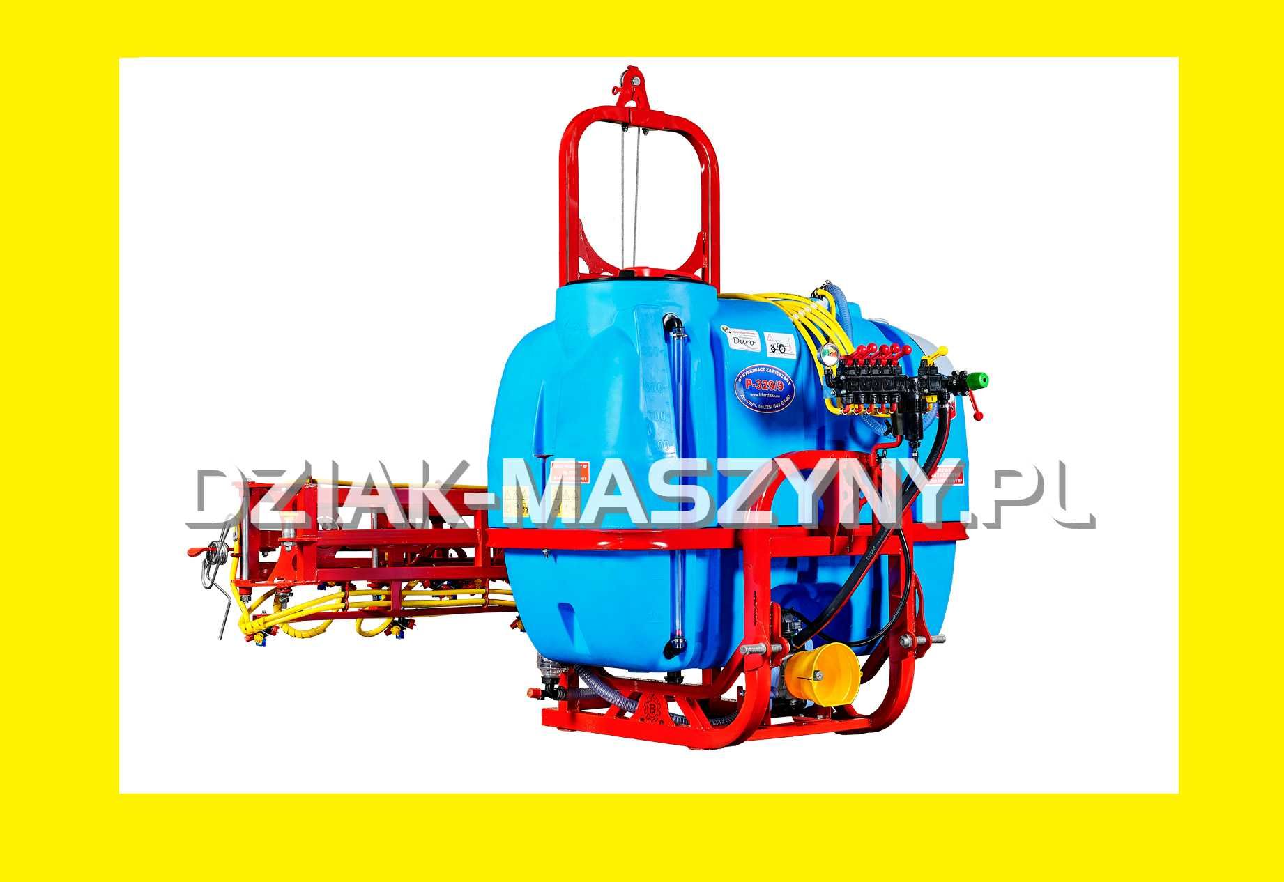 Opryskiwacz zawieszany BIARDZKI 600L 15M /RSM/ Atest 5 LAT/ 400l 800l