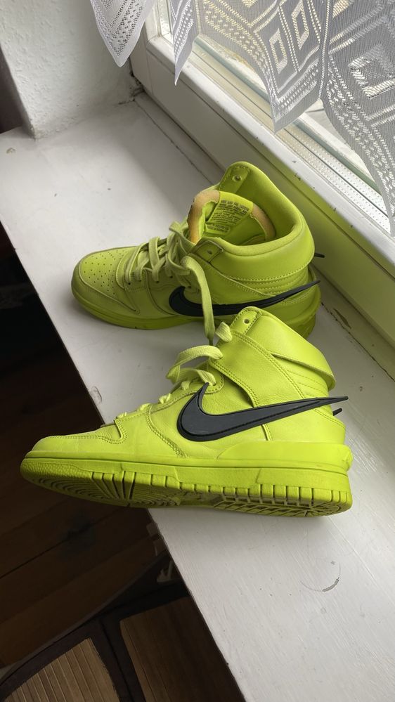 Nike ambush seledynowe buty za kostke 37,5