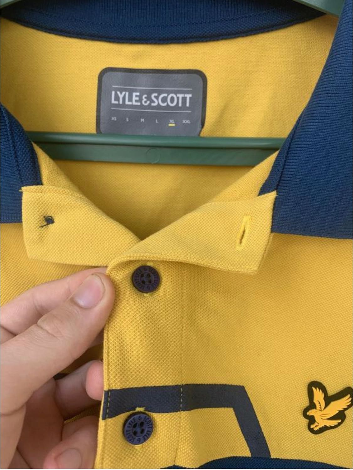 Оригінальна футболка lyle&scott лайл скот розмір l-xl