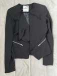 Casaco tipo blazer (fino), preto, da Pull & Bear