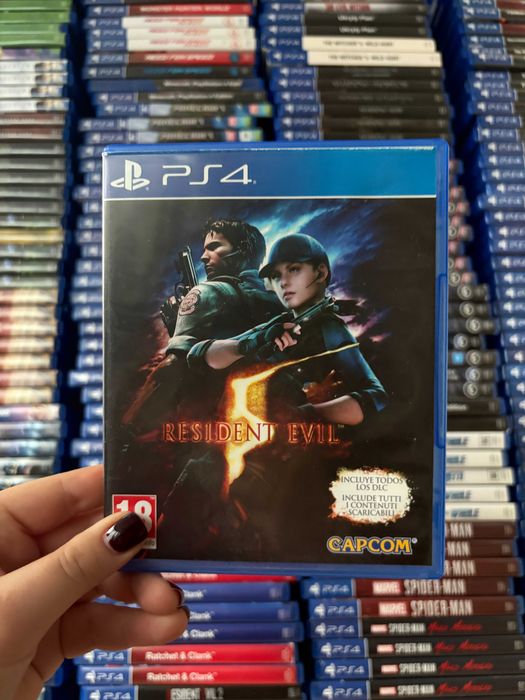 Гра Resident Evil , диск з грою на пс 4, ліцензія