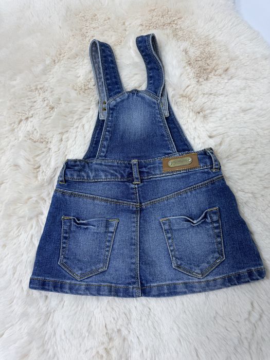 Ogroniczka jeansowa spodniczka denim 86 92 zara
