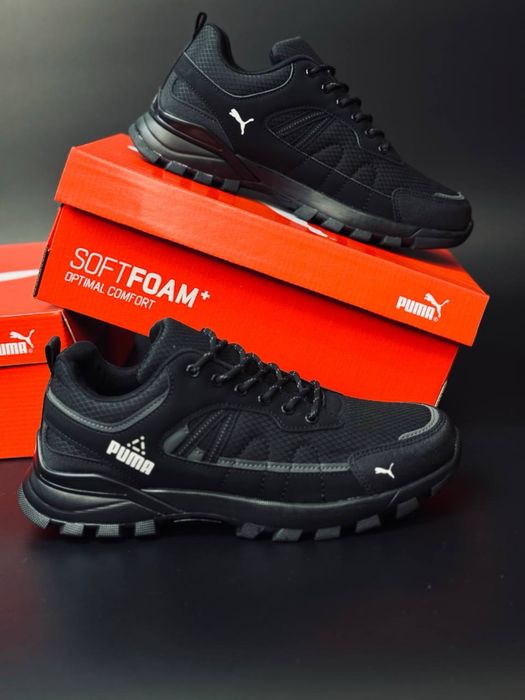 Кожанные кросовки Puma Gore-Tex водонепроницаемые кроссовки пума