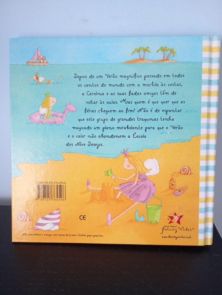 Livro " A fada Carolina - Festas e promessas"