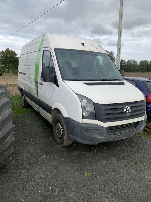 Vw crafter sredni uszkodzony