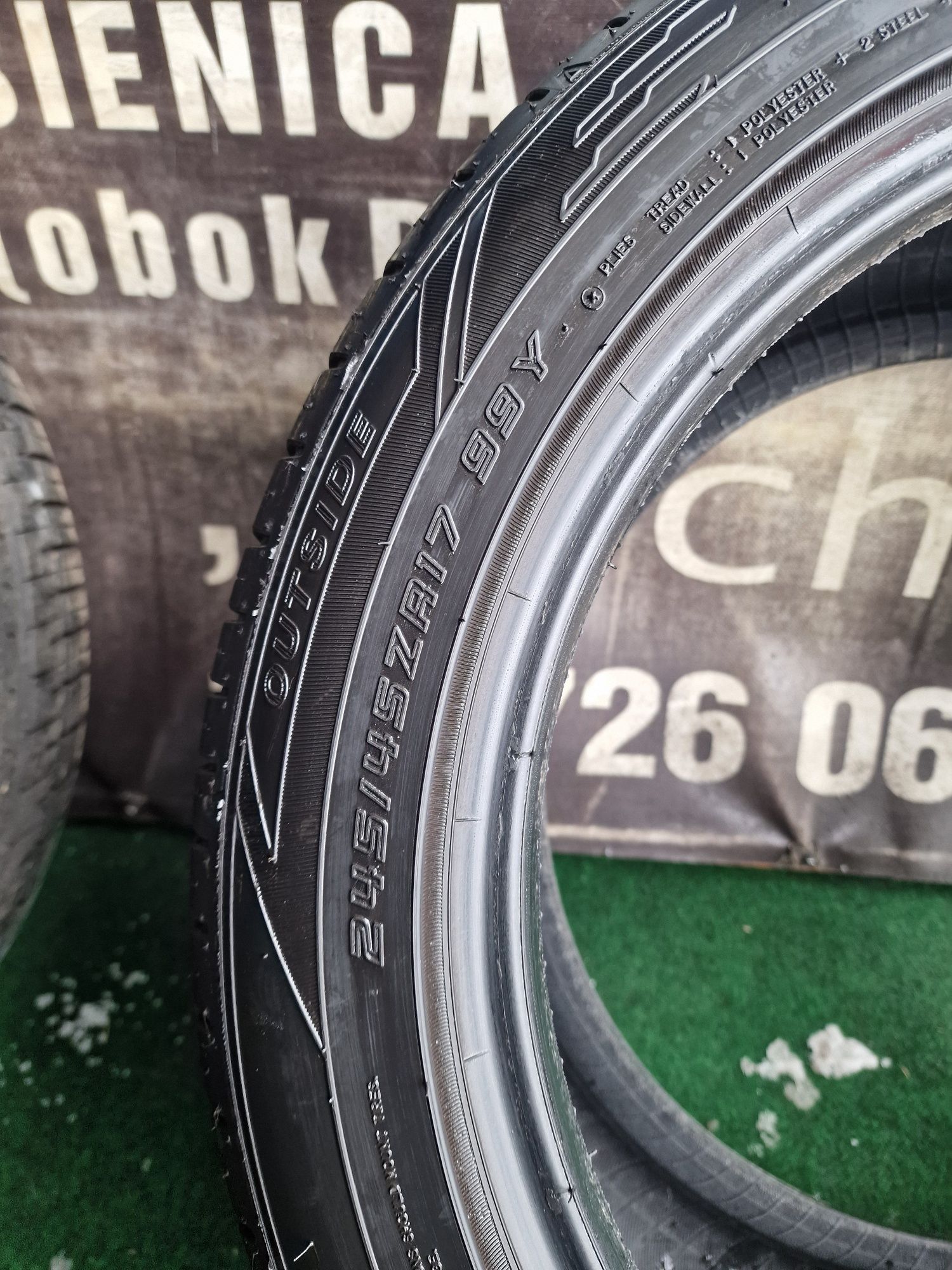 Opony letnie 245/45/17 Falken Para 6.3mm 2020