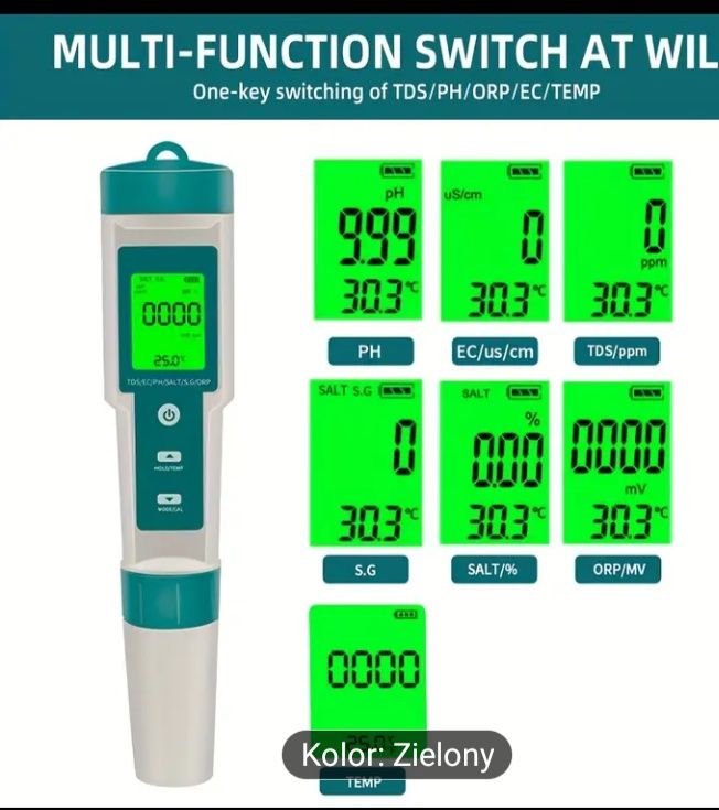 Tester wody 5 w 1