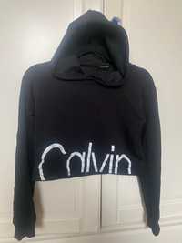 Bluza bluzka Calvin Klein s czarna bluza