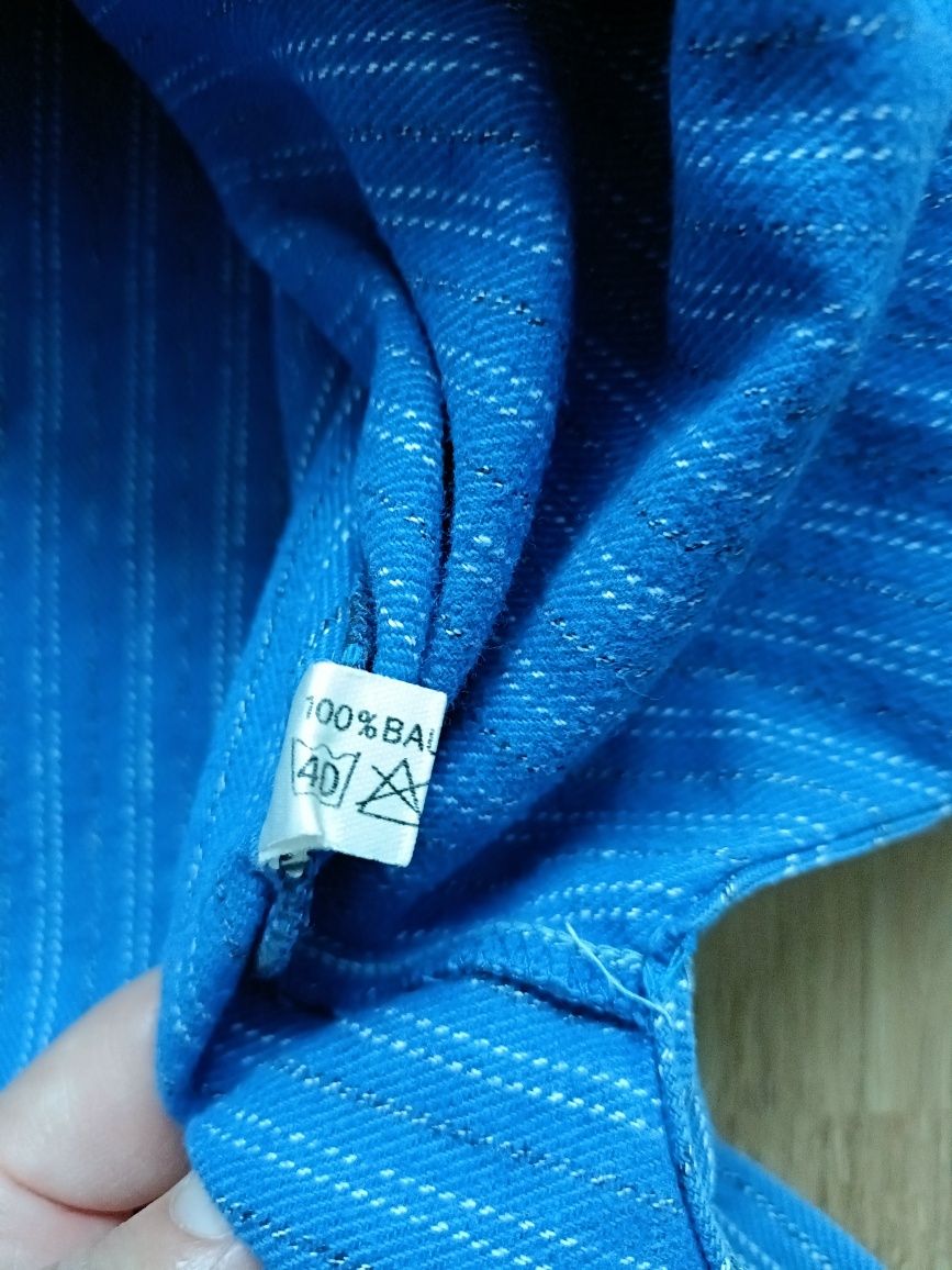 Koszula damska luźna oversize bawełniana 100% plus size 42 44