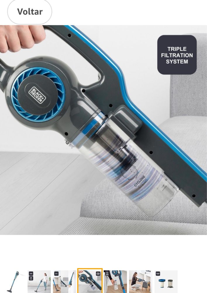 Aspirador Black +Decker