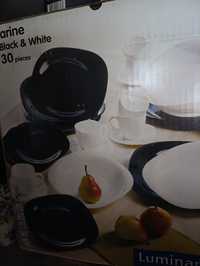 Столовый сервиз Luminarc Carine black&white 30 предметов