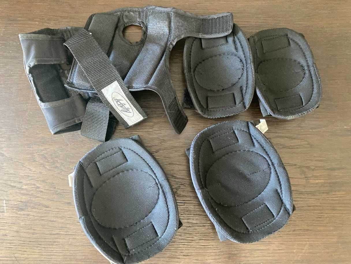 Rolki łyżworolki roller skates Action r 37 zestaw ochraniaczy jak nowy