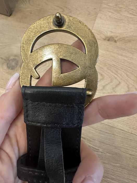 Pasek gucci 95 cm czarny