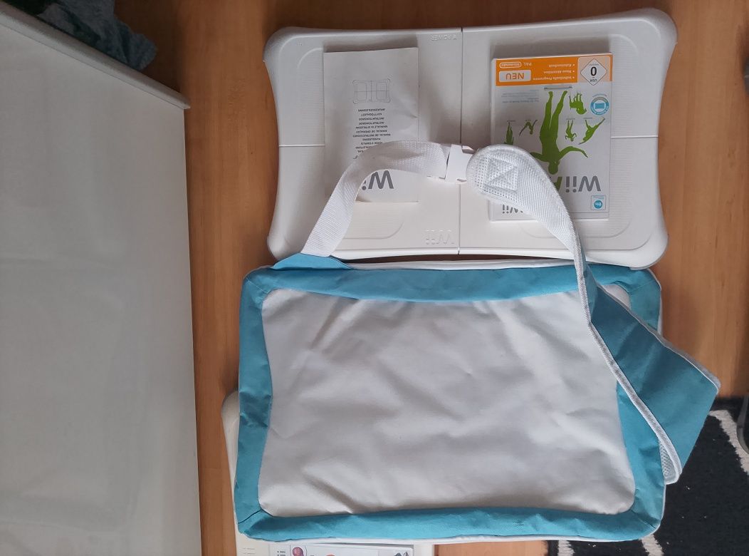 Oryginalna deska balance board Nintendo Wii Wii U+ pokrowiec Wii fit
