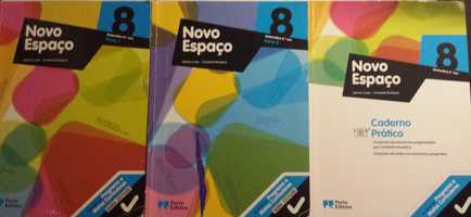 Novo Espaço - Matemática - 8.º Ano Manuais + Caderno de Atividades