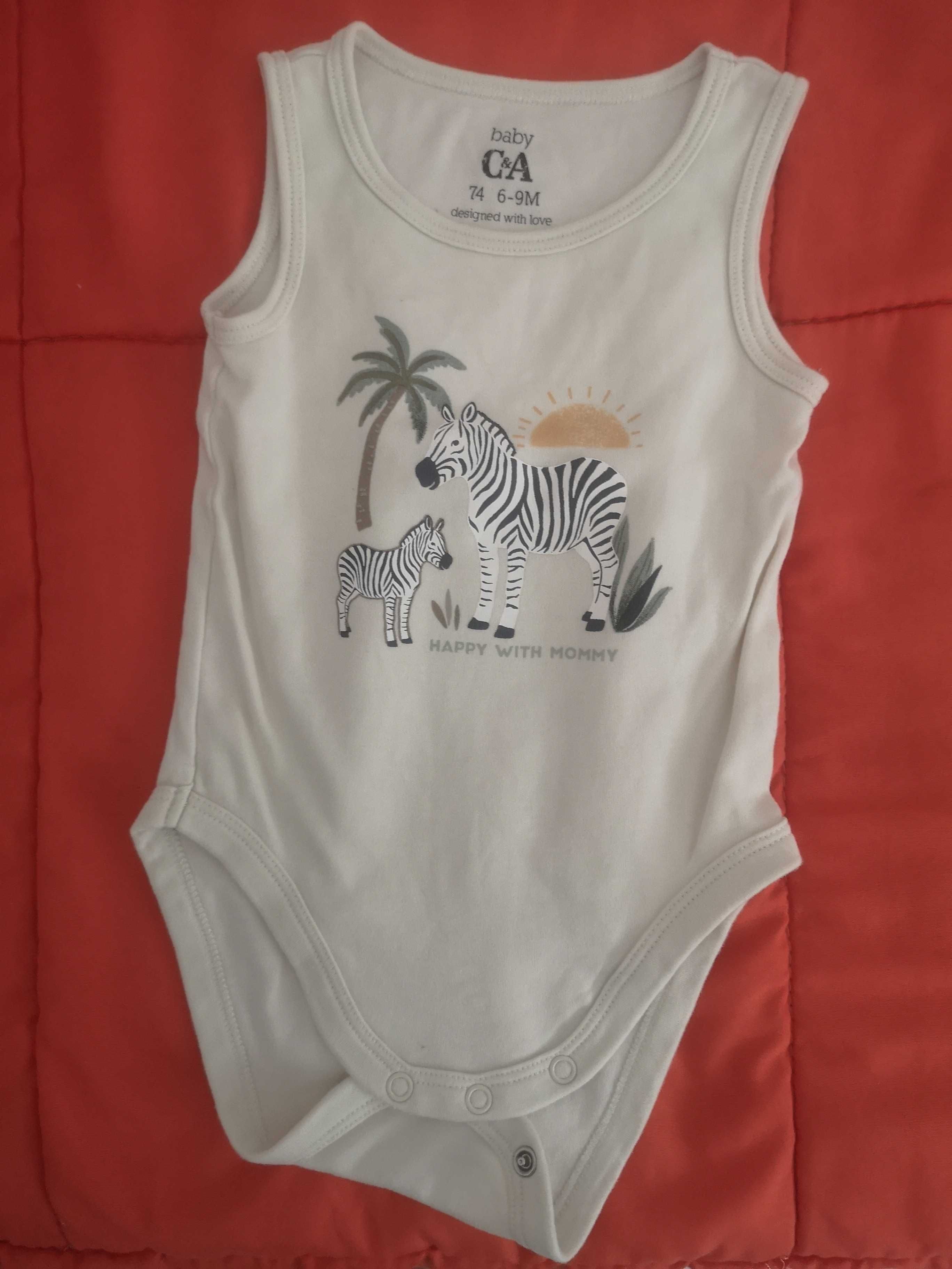 Body para bebé 6-9m, max 74cm