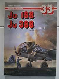 Aj-press nr 33, Junkersy Ju 188, Ju 388 cz.1, Robert Michulec, 1997r.