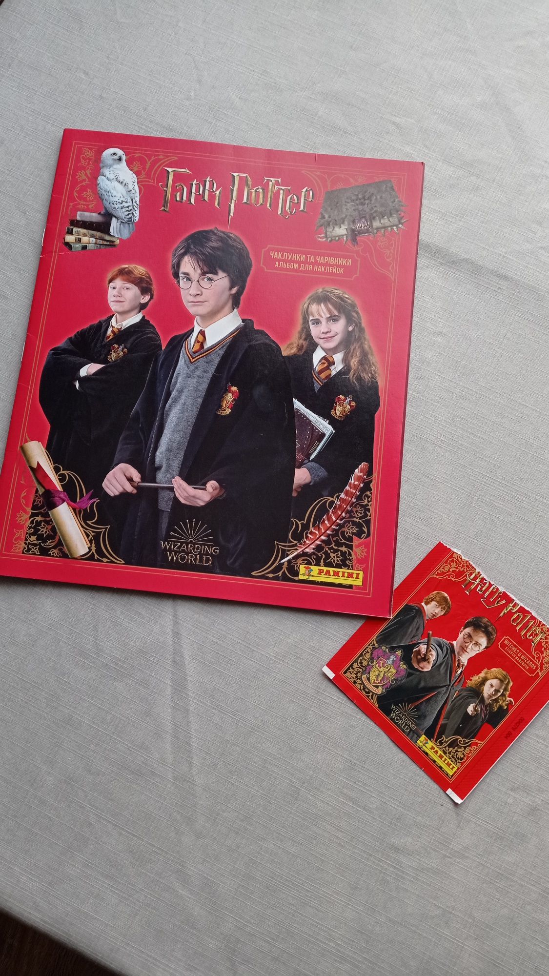 Альбом із наклейками Harry Potter / Panini / Гаррі Поттер/Гарри Поттер