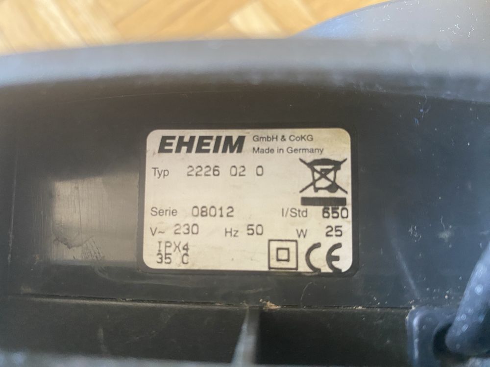 Eheim profesionel 2226 glowica 650L/h