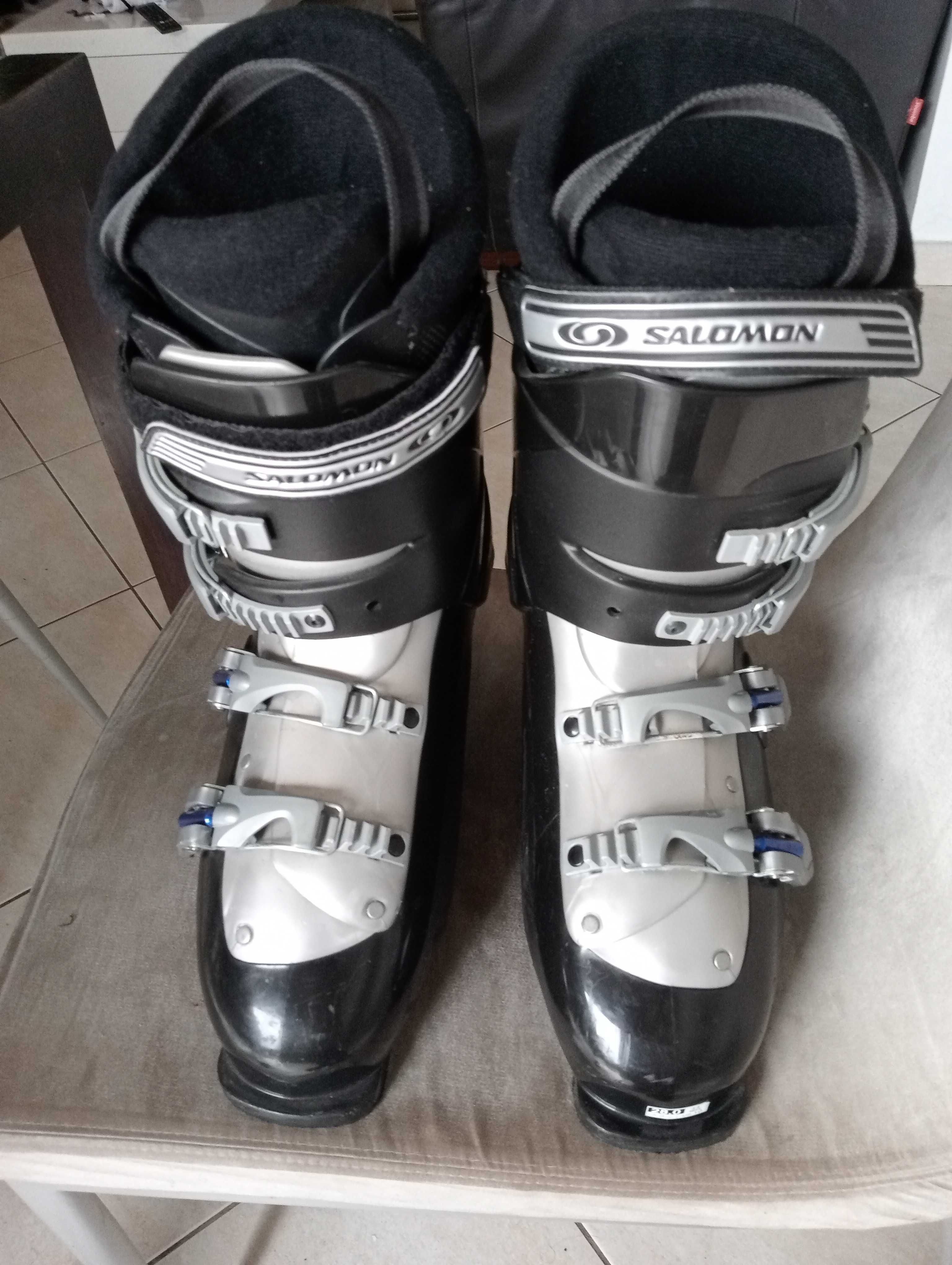 Botas de ski + óculos de oferta