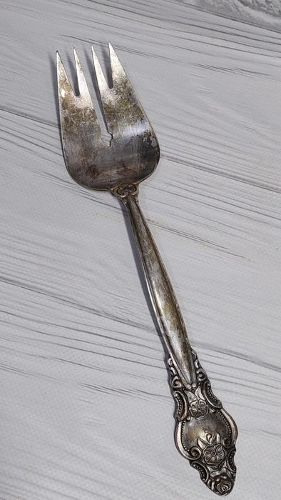 Вилка "Роза" для устриц. Цена 350 грн