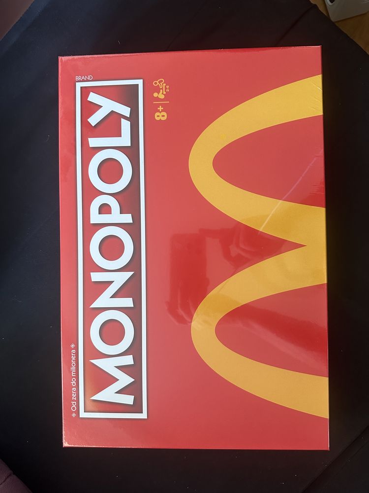 MONOPOLY McDonald’s edycja limitowana nowa Kraków