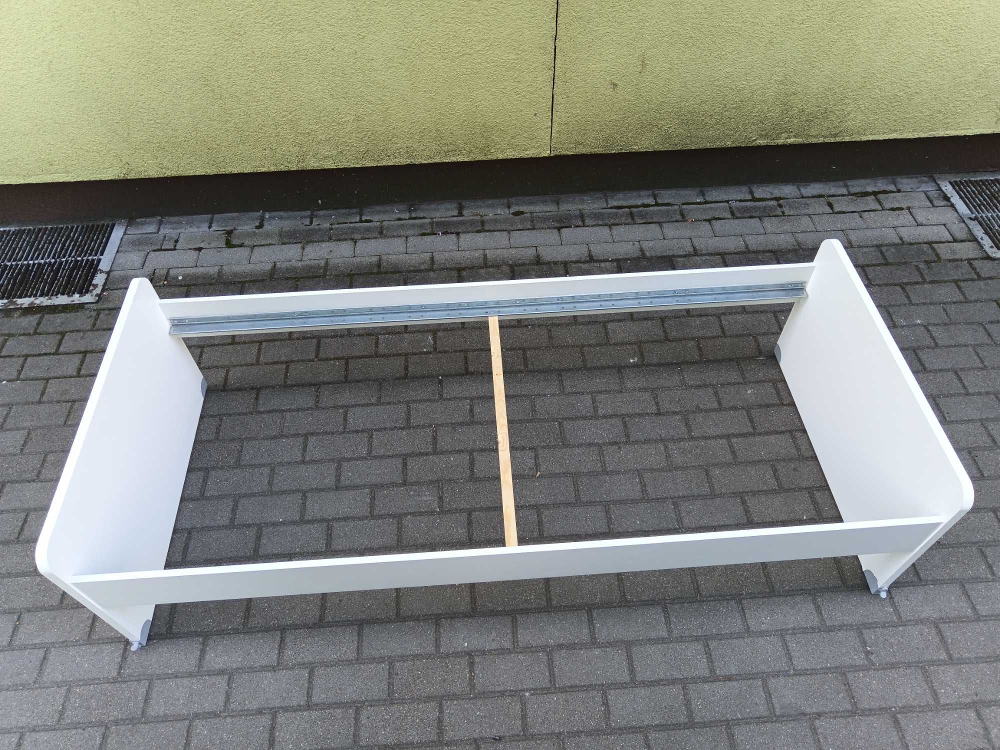 Łóżko piętrowe dwuosobowe /SPRAWNE/ DWA materace / 194x85 / Interbeds