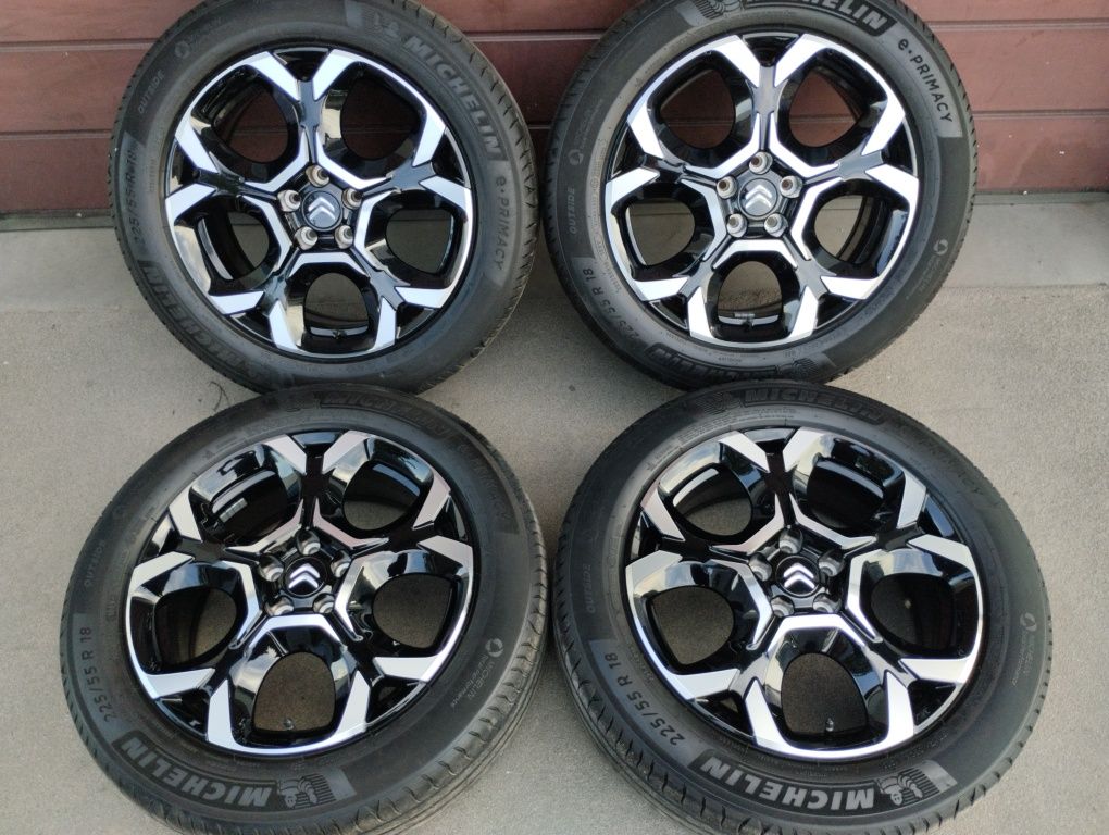 Koła R18 5x108 Citroen C5 Aircross 225/55R18 ET49 23r 7,5jx18 Peugeot