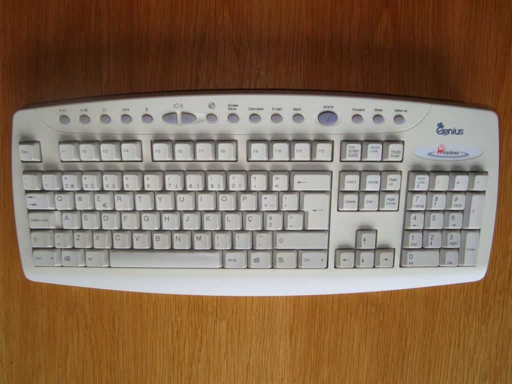 Teclado sem fios