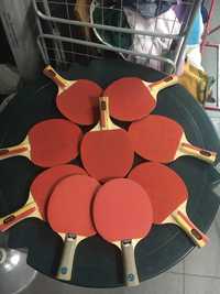 Raquetes pingo pong