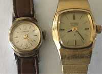 Dois Relógios vintage, Citizen e LANCO, em bom estado.