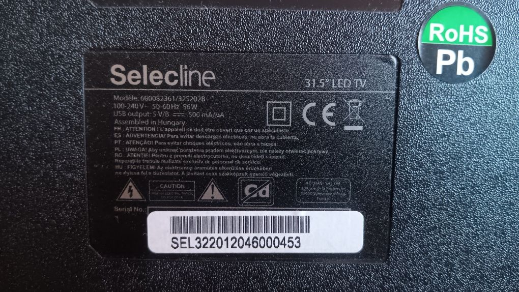 Televisão TV LCD