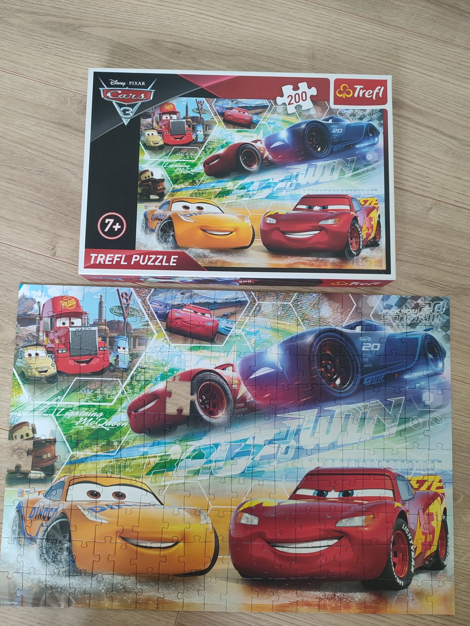 Puzzle Zygzak McQueen 200 Trefl 7+