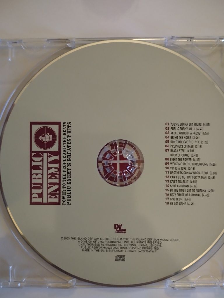 Public enemy power to the people and the beats, płyta cd