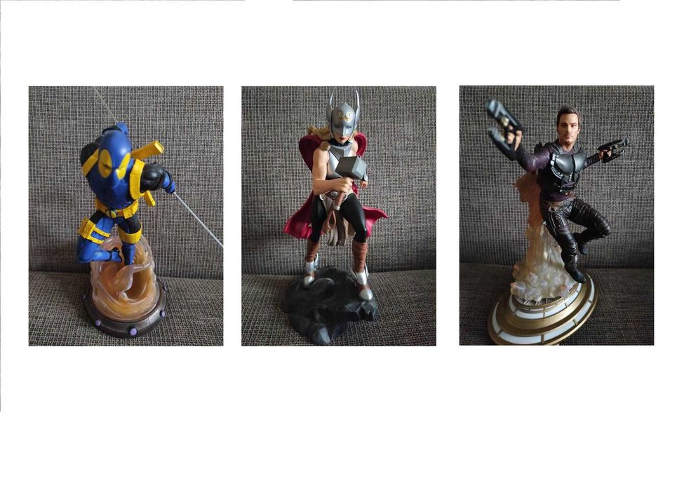 Diamond select toys Дедпул Дэдпул Тор Зоряний Лорд Вартові Галактики