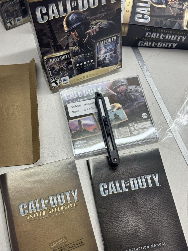 Нова Запакована Call of Duty Deluxe Edition Box КОЛЕКЦІЙНА
