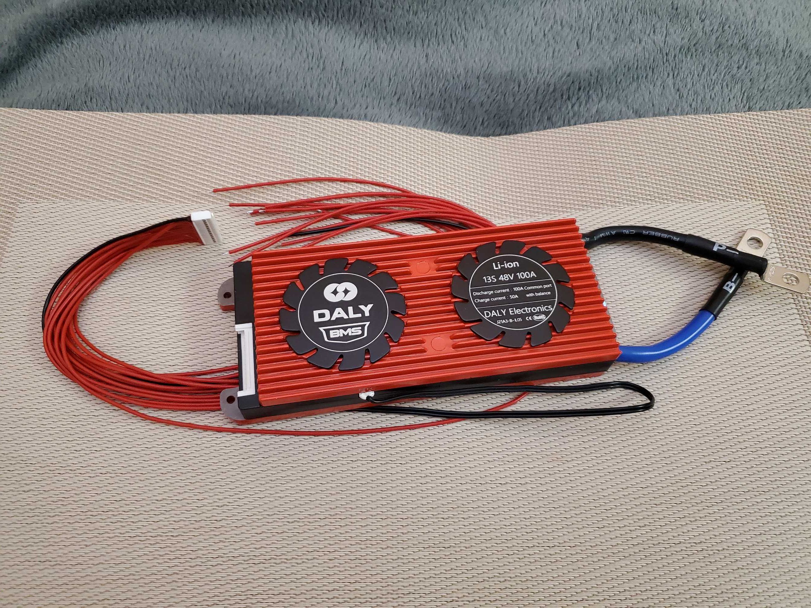 BMS Daly 13S 48 Вольт Li-ion 100 Ампер не smart