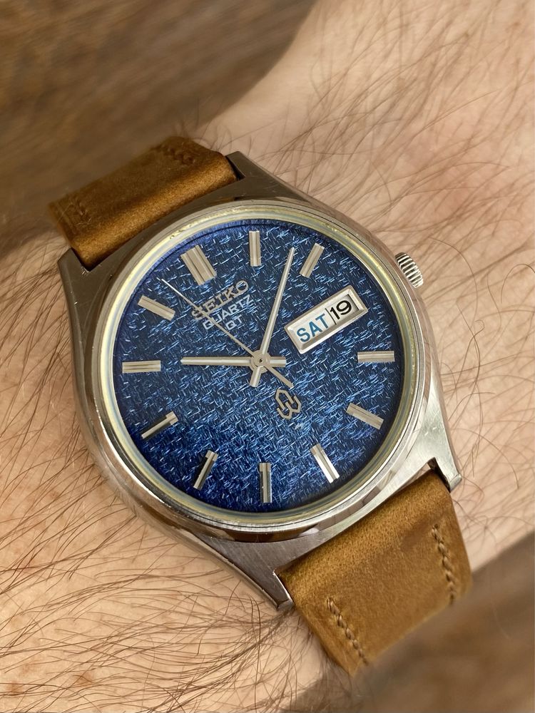 Seiko Quartz QT unikalna tarcza