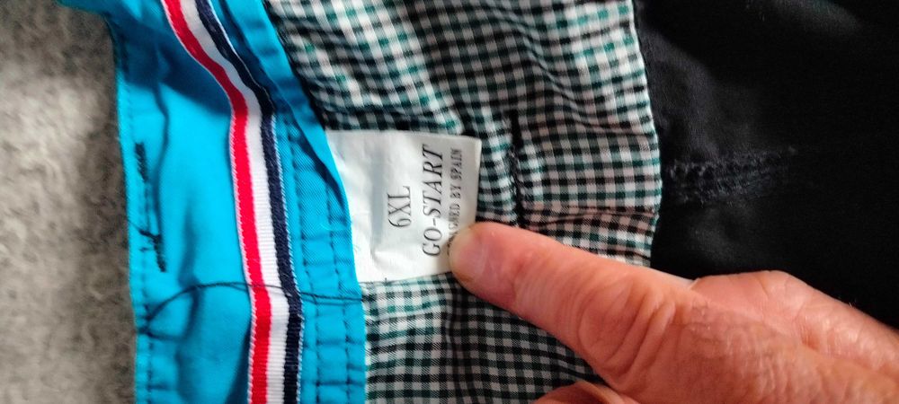 Czarne szorty Bermudy  męskie G Start 75