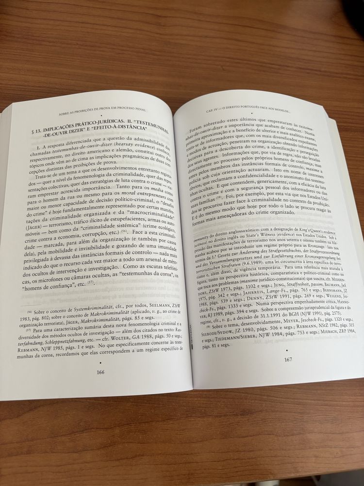 Sobre as proibições de prova