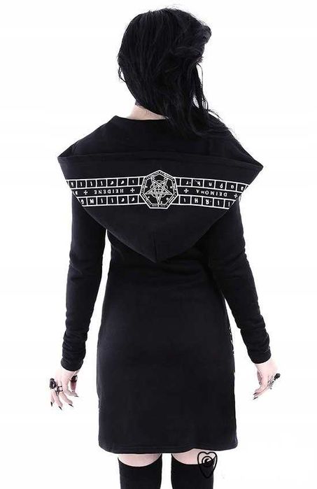 Bluza RESTYLE goth witch alternative pentagram killstar dollskill