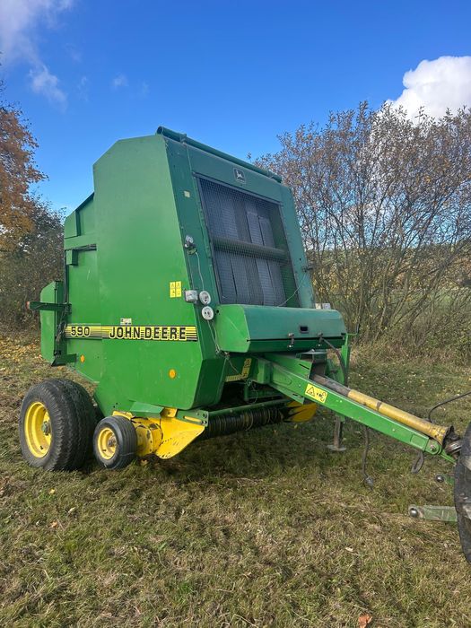 John Deere 590 siatka-sznurek