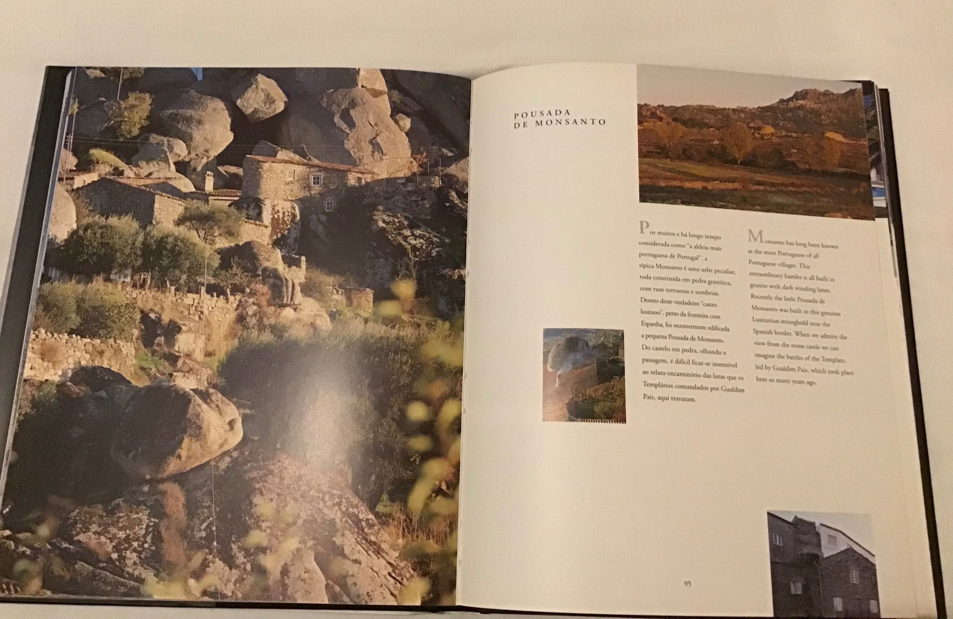 Livro pousadas de Portugal