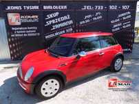 MINI ONE !! BIAŁOŁĘKA !! 1.6 Benzyna 90KM, Spr klima! 2004rok! KOMIS TYSIAK
