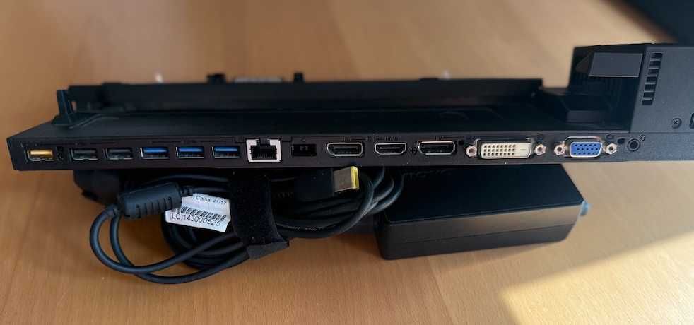 Stacja dokująca lenovo 40A2 z zasilaczem
