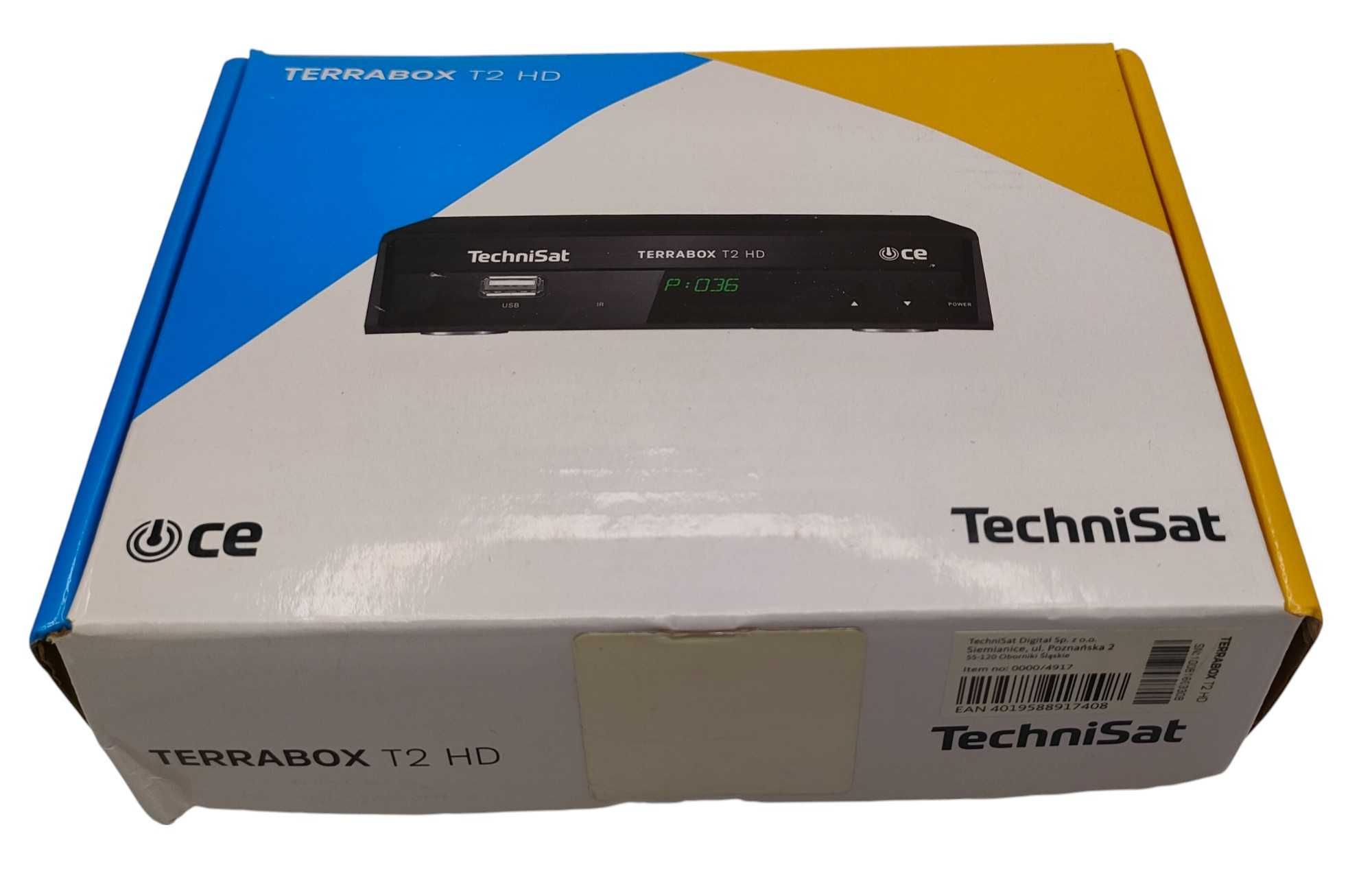 Dekoder DVB-T2 TechniSat TERRABOX T2 HD