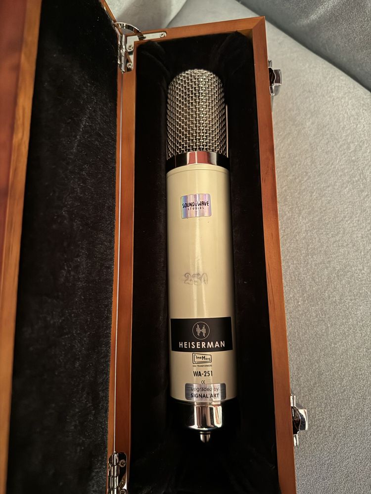 ELA M 251 Heiserman Signal Art WA251 mikrofon lampowy