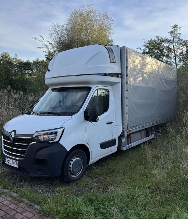 Renault MASTER  Pierwszy właściciel, transport miedzynarodowy, 10 europalet