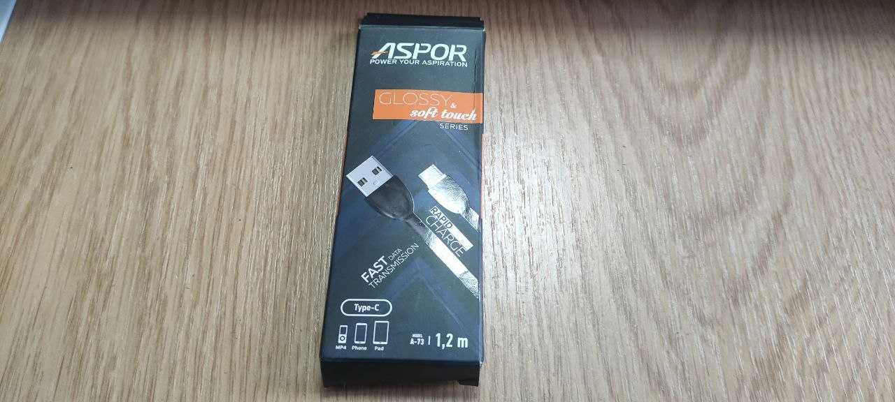 Кабель Usb Type-C Aspor A73 2A 1,2 м